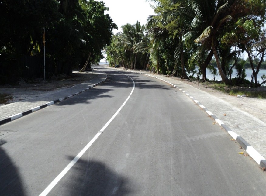 Construction of 4.8 Long Asphalt Concrete Road