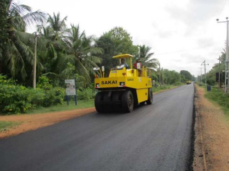 Integrated Road Investment programme. Rehabilitation/Improvements of 38.91kM of Rural Roads in the Kurunegala District