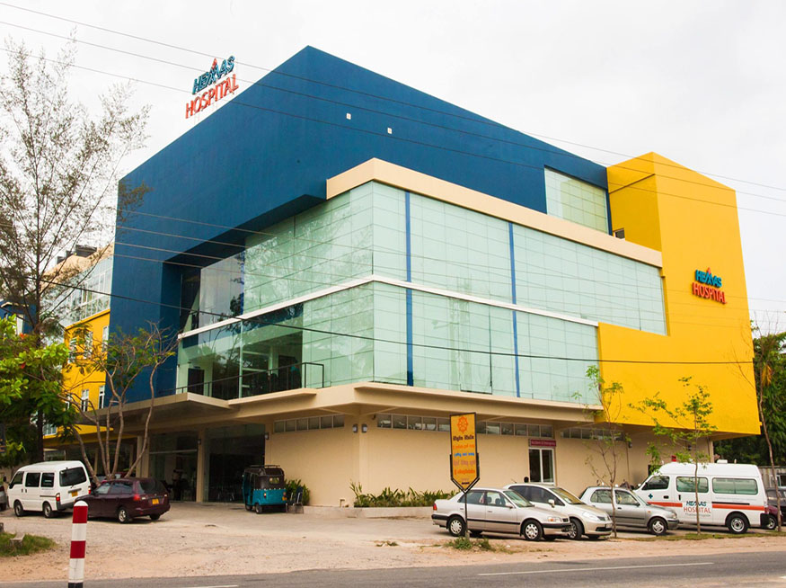 Construction of Hemas Hospital at Thalawathugoda