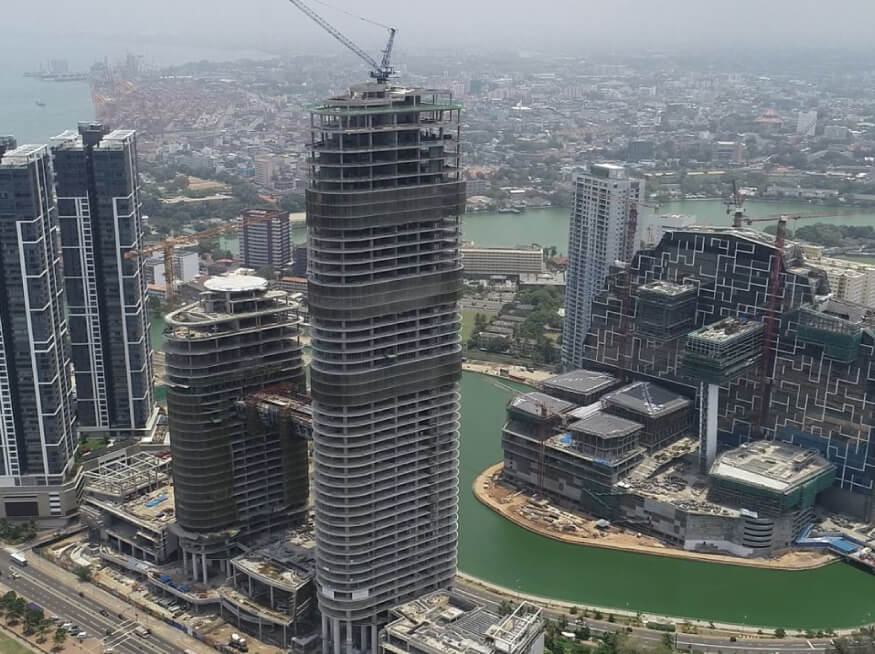 Construction of Shell & Core for Residential Tower & Non residential Tower for ITC One , Colombo One