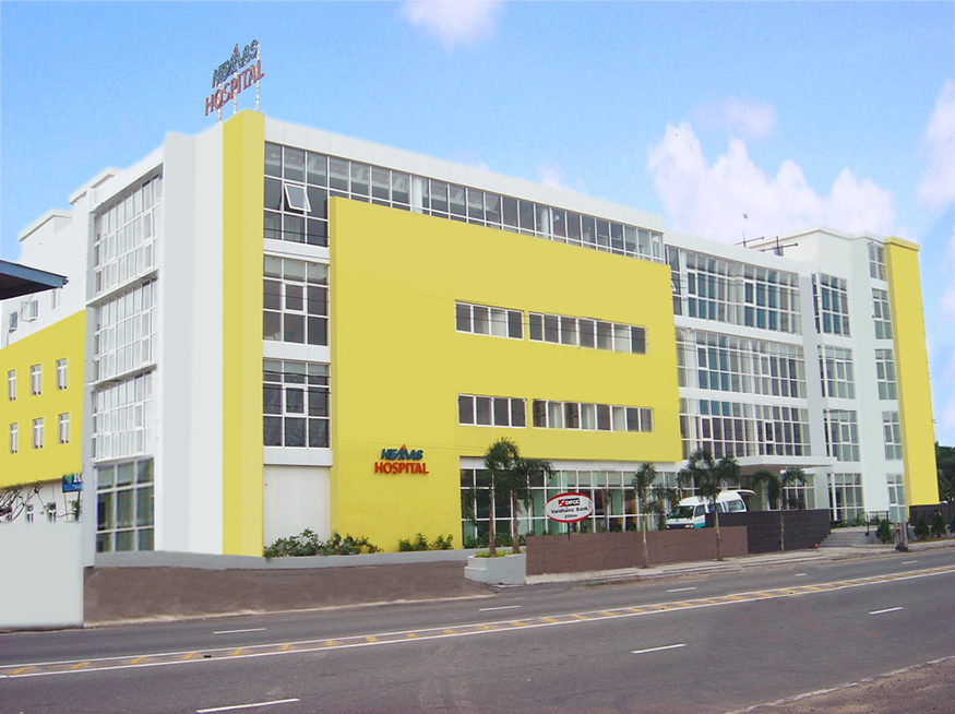 Construction of the superstructure of a Four storey building for Hemas Hospital