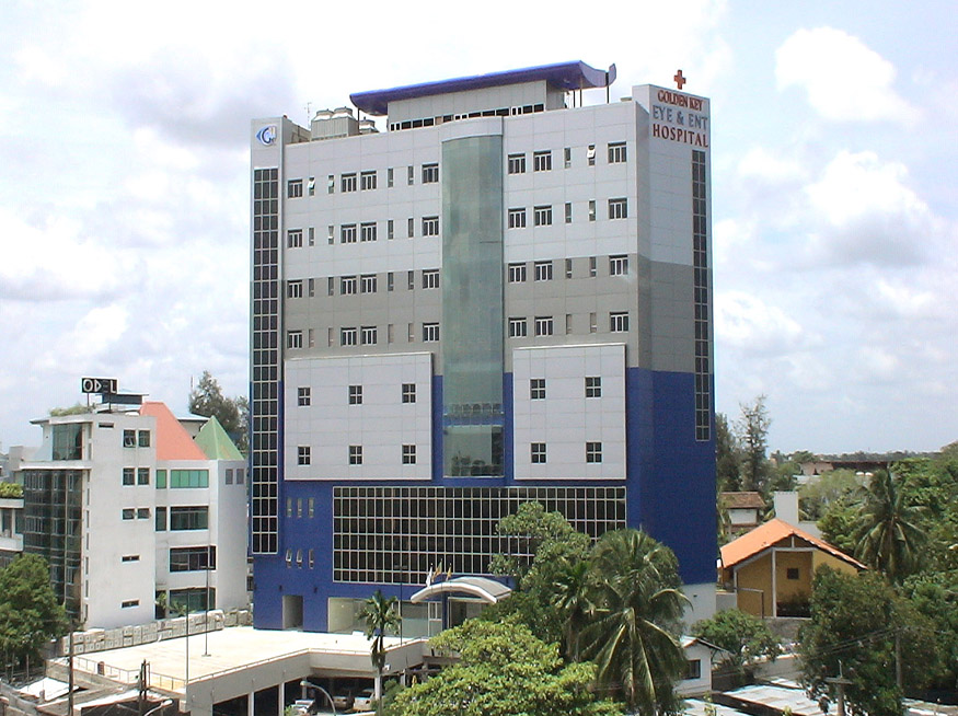 Construction of Golden key Eye Hospital Building at Rajagiriya