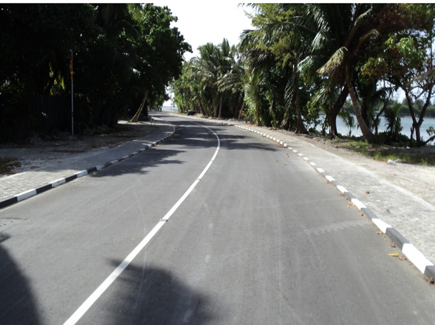 Construction of 4.8 Long Asphalt Concrete Road