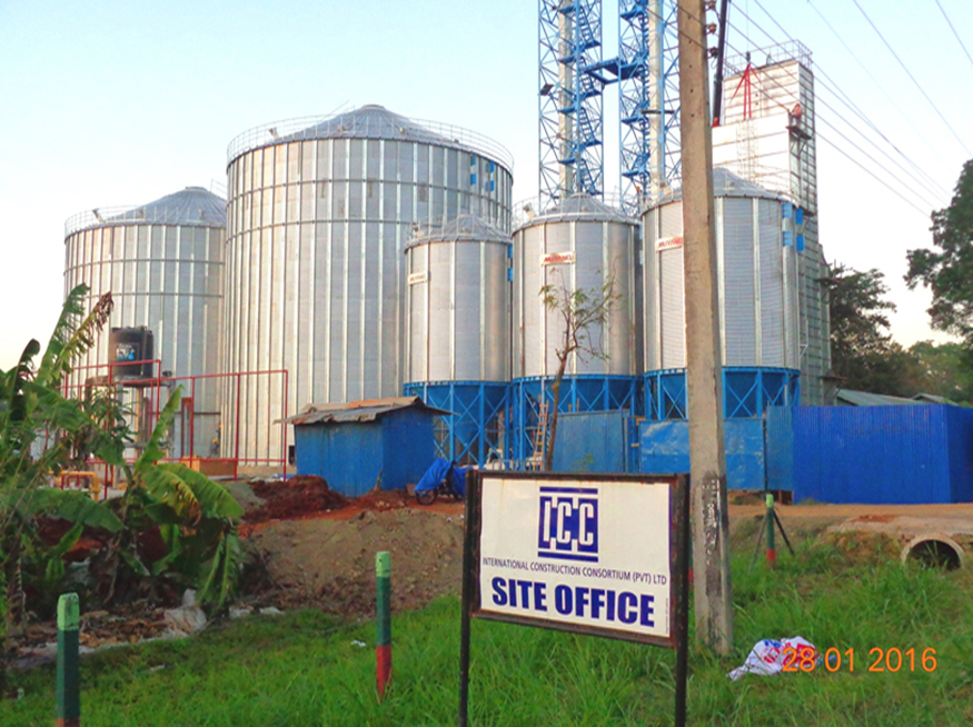 Proposed civil construction work for installation of Silo at Thalawa