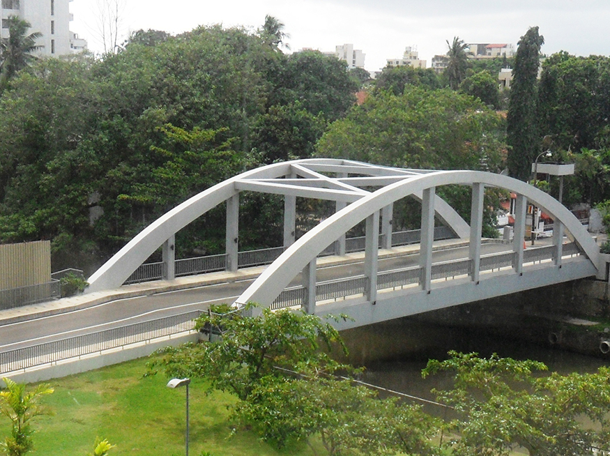 Construction of Bridge Across Wellawatta Canal