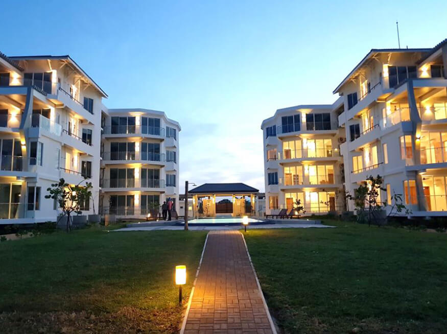 Ocean Front Condo's Nilaveli Phase II