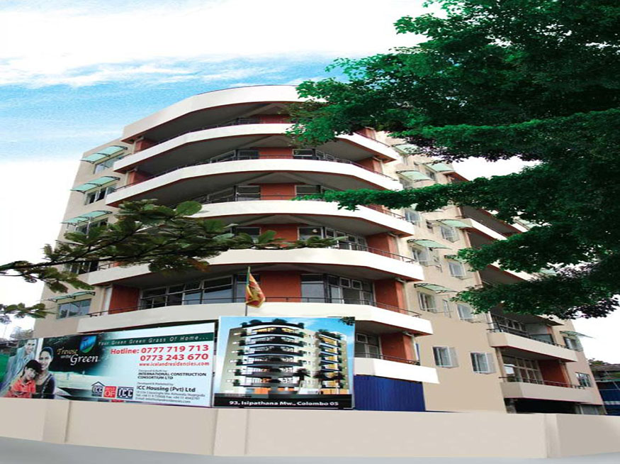 Construction of 7 storied apartment Complex at Colombo 5
