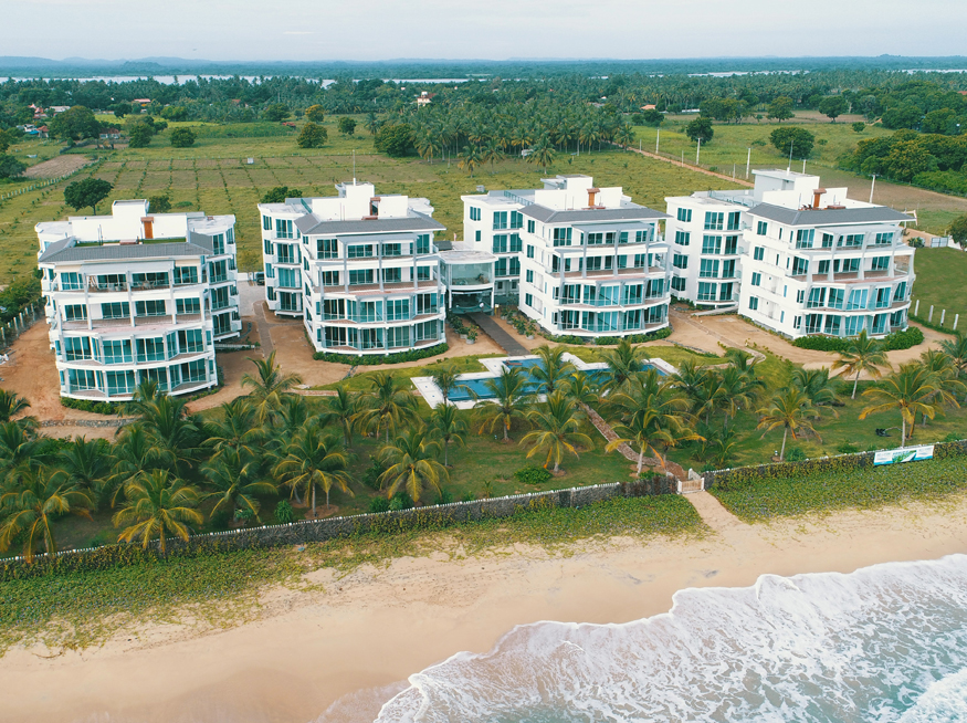 Construction of Ocean Front Condo's Nilaveli
