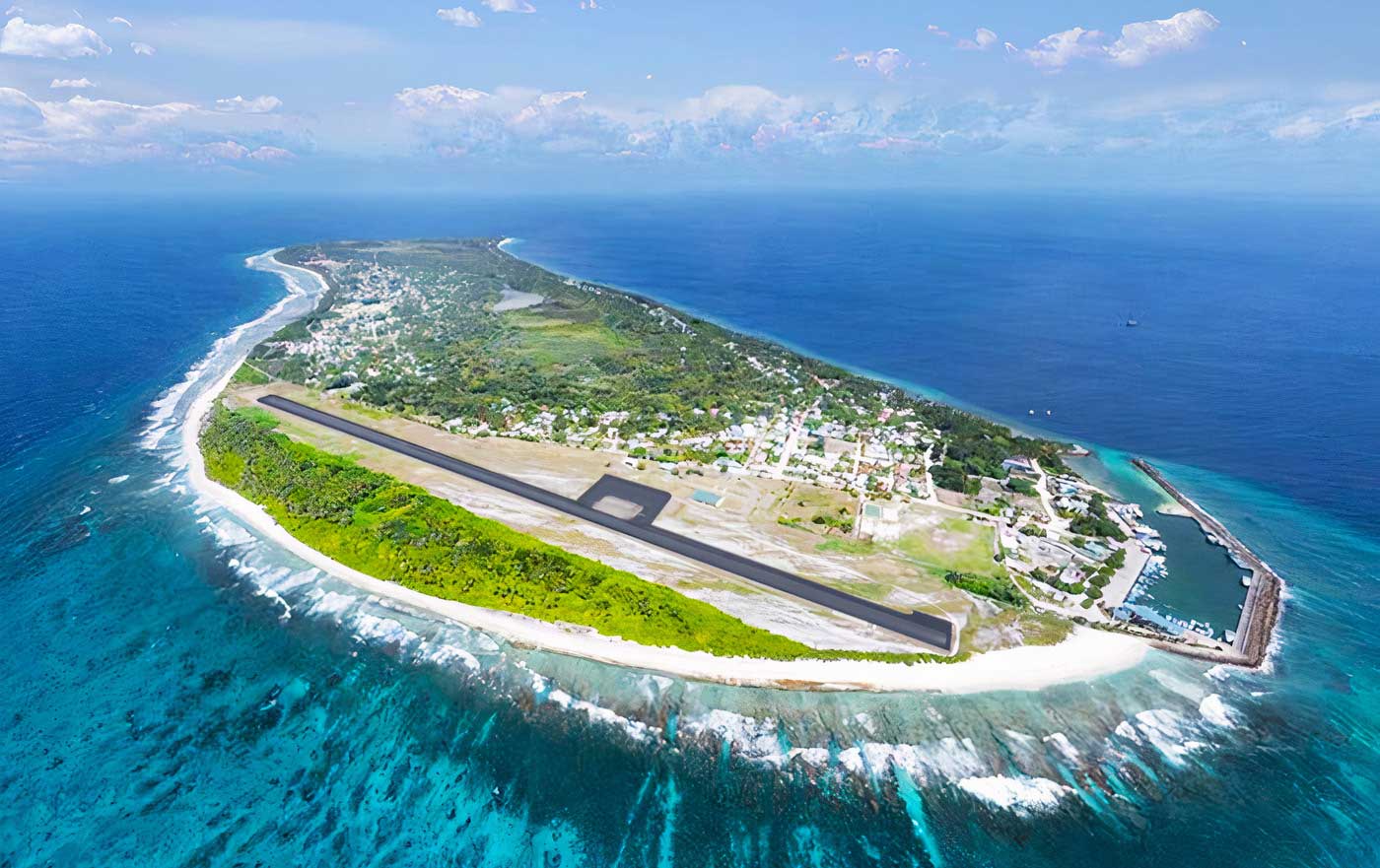 Airstrip - Fuvahmulah Maldives