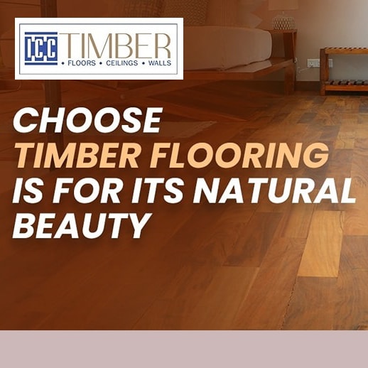 Choose Timber Flooring is for its Natural Beauty