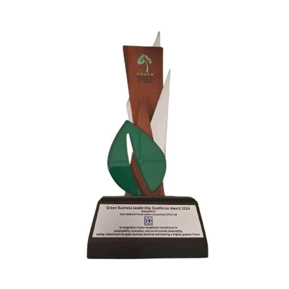 ICC Honored with Green Business Leadership Excellence Award by Sri Lanka Green Building Council