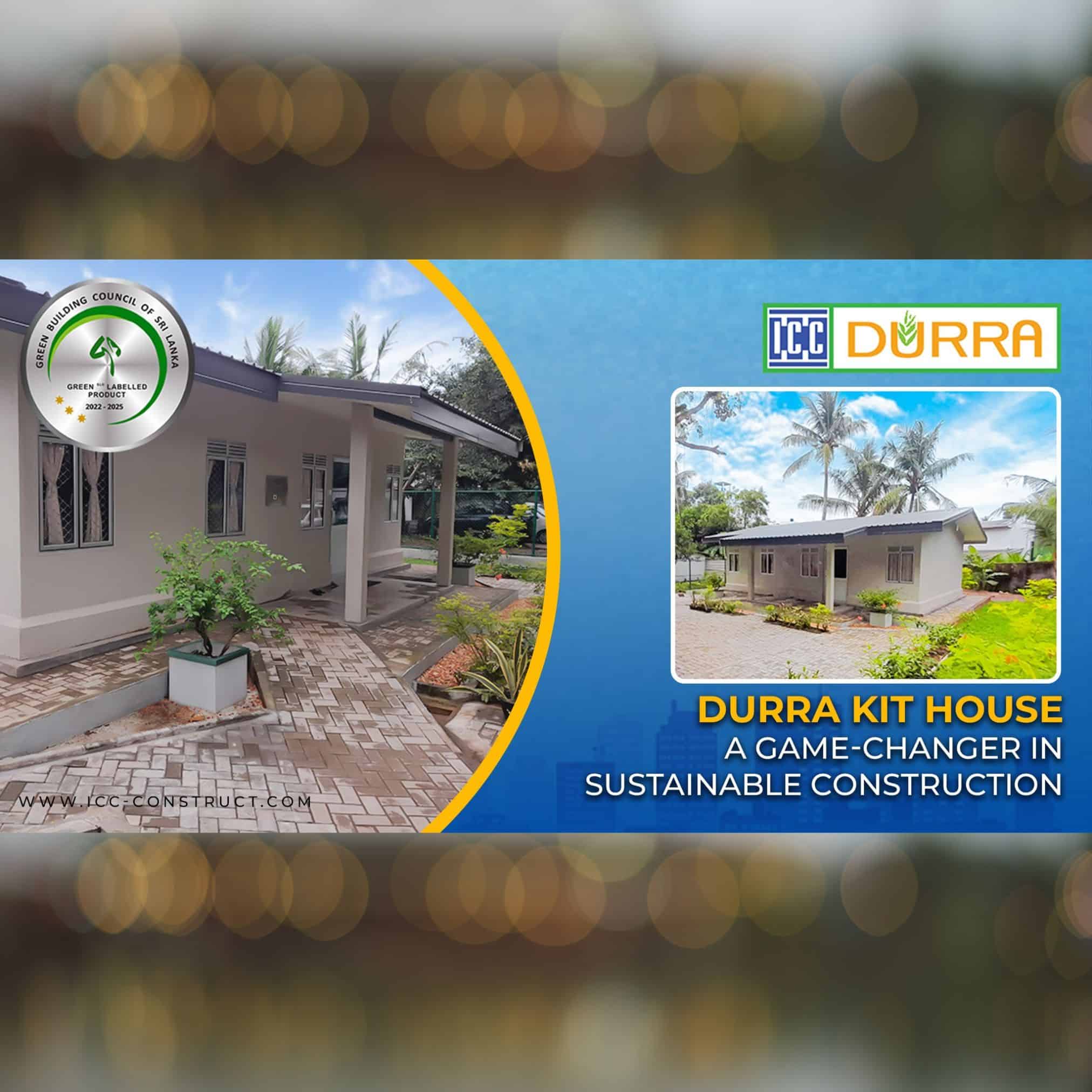 Durra Kit House a game-changer in sustainable construction