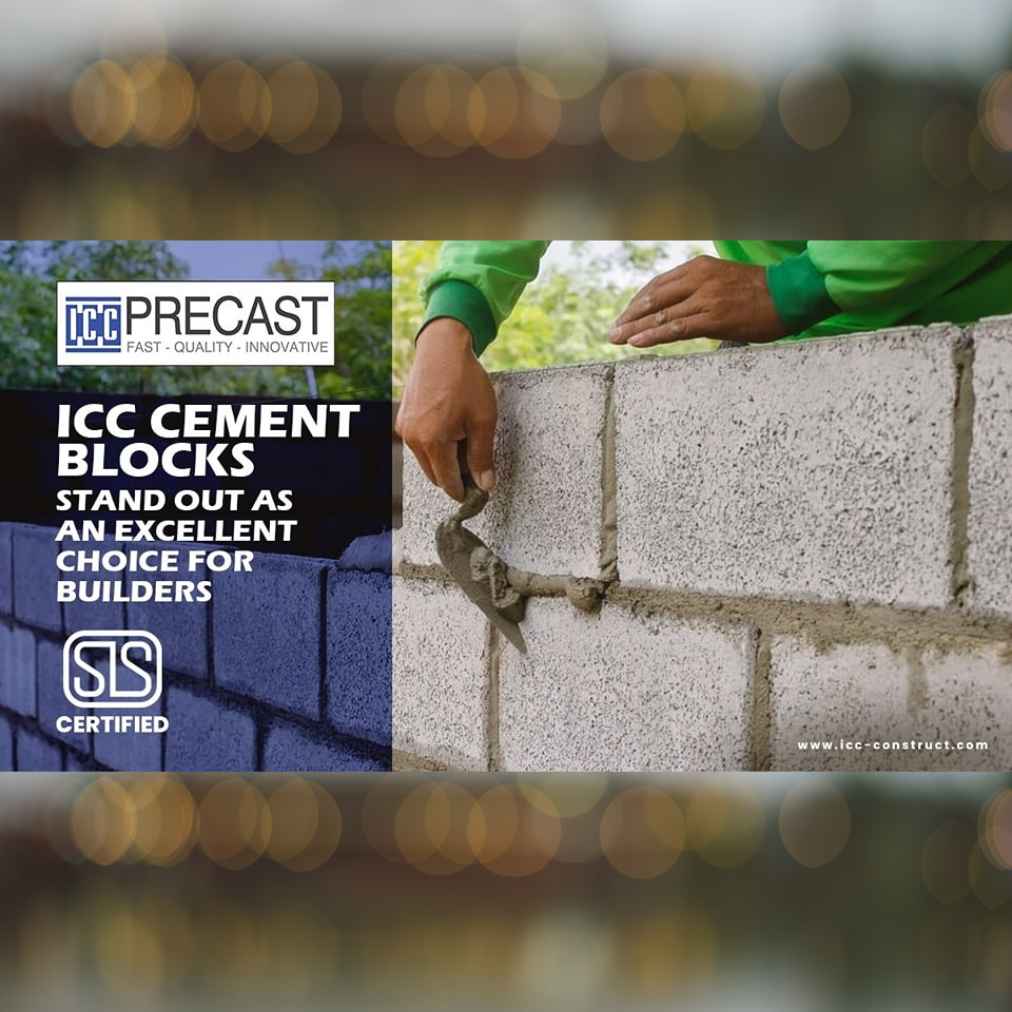 ICC Cement Blocks- stands out as an excellent choice for builders
