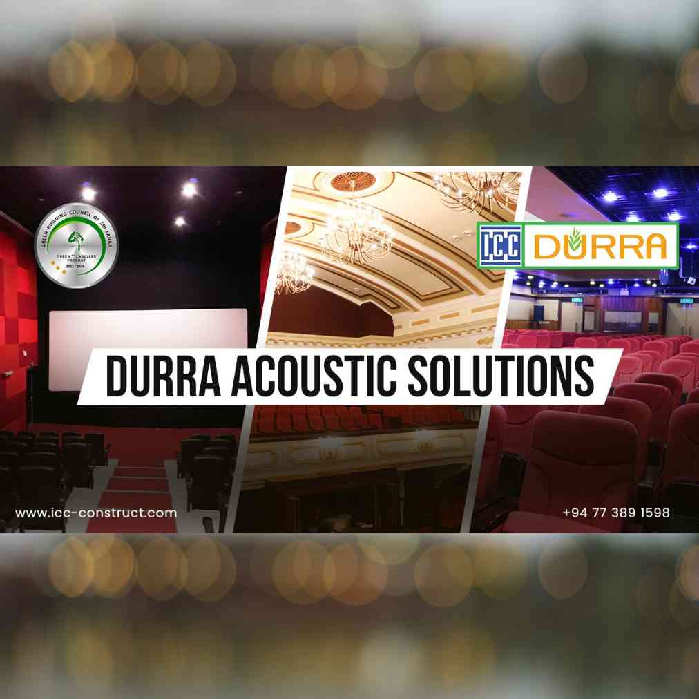ICC Durra Acoustic Solutions | Sustainable, high-performance sound control