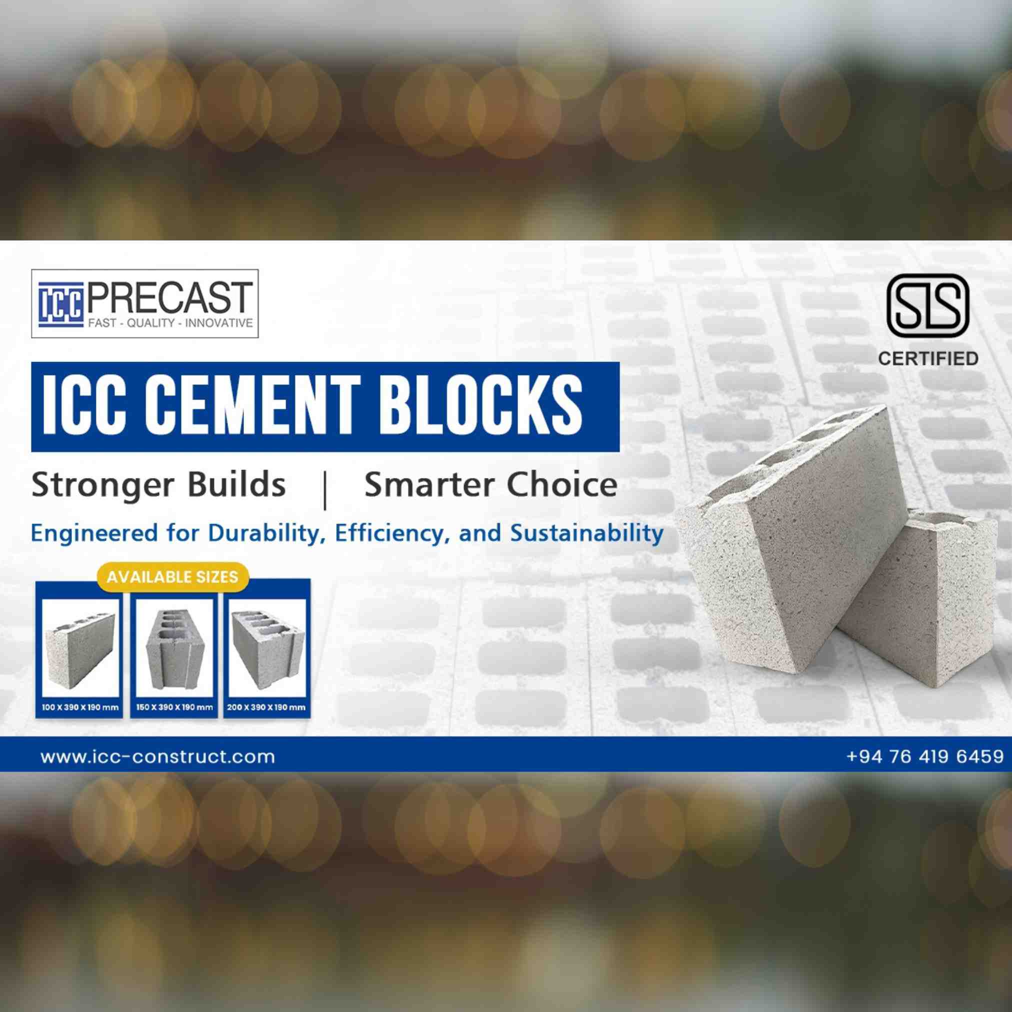 Why ICC Cement Blocks Are a Smarter Choice