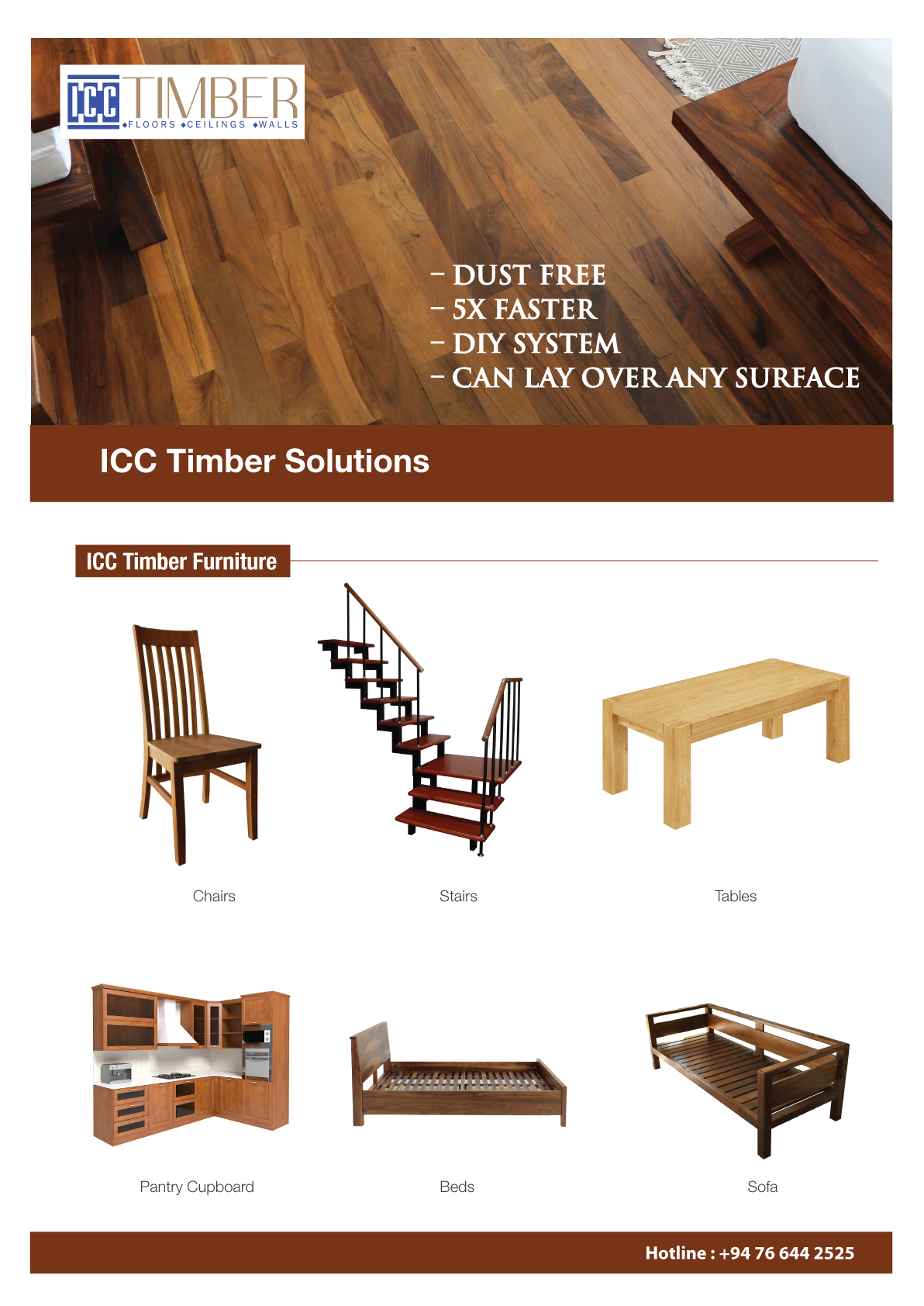Timber Furniture Leaflet