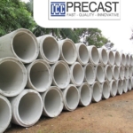 Precast concrete pipes